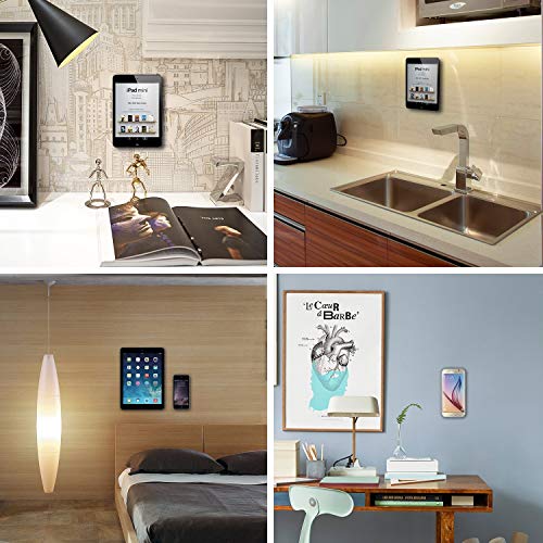 Soporte magnético para teléfono, 4 unidades, soporte plano n
