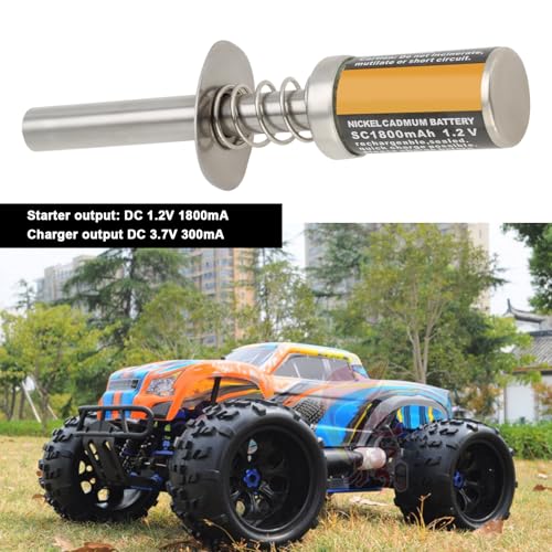 Create idea 1 Unidades 1800MAh Nitro Glow Plug Starter Encen