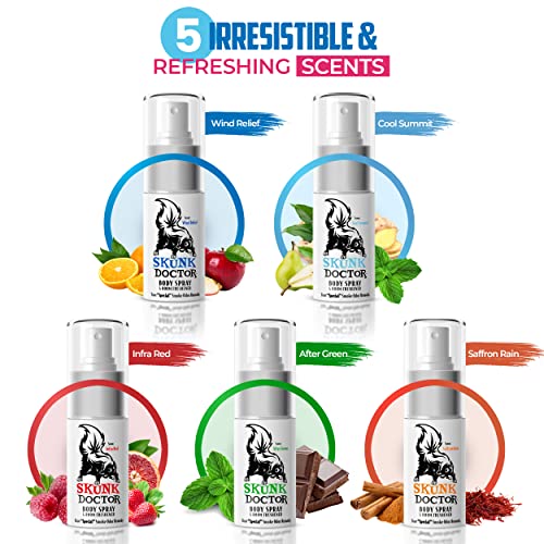 Spray eliminador de olores de humo (paquete de 5 aromas) | M