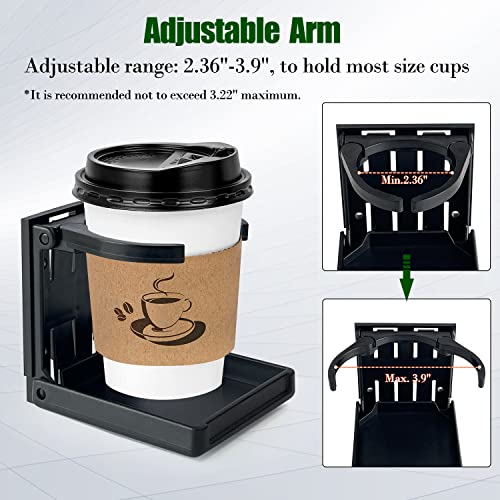 Paquete de 4 soportes ajustables plegables para tazas de beb