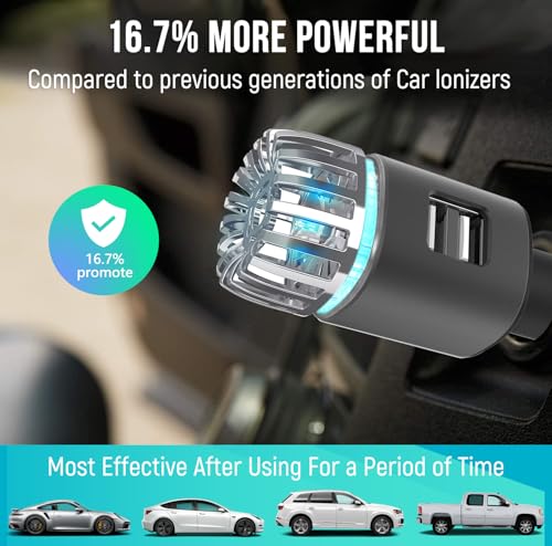 Ionizador purificador de aire para automóvil, ambientador de