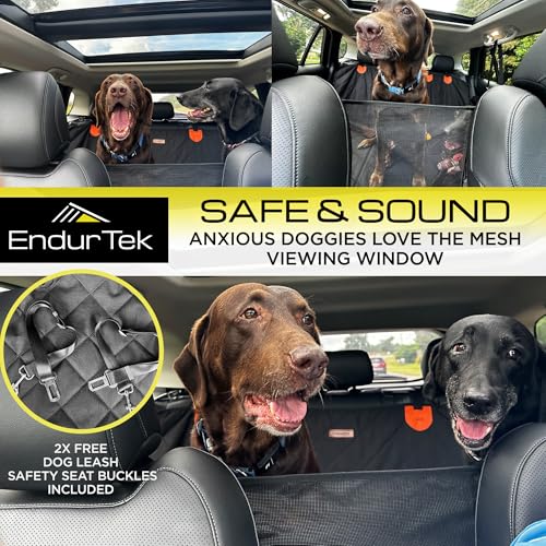 Funda de asiento de coche para perro para asiento trasero |