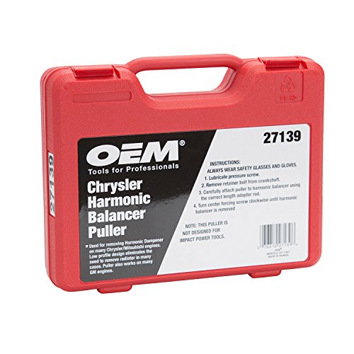OEMTOOLS 27139 Chrysler Harmonic Damper Puller, Juego de her