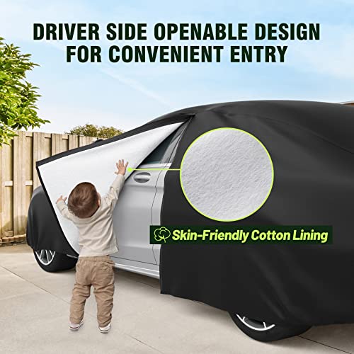 Favoto Hatchback - Funda para coche, 5 capas, ajuste univers