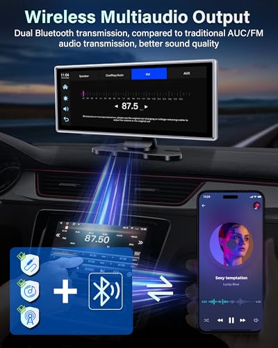Pantalla inalámbrica Apple CarPlay exclusiva exclusiva de 11
