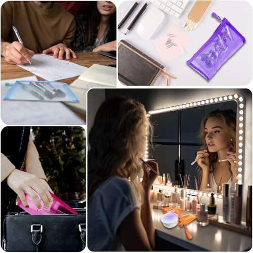 Bolsa de maquillaje de nailon, bolsas de cosméticos, organiz