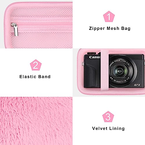 Canboc Funda para cámara Canon PowerShot G7 X Mark II/G7X Ma