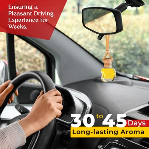 Kabod Ambientador colgante de limón para automóvil, 0.3 fl o