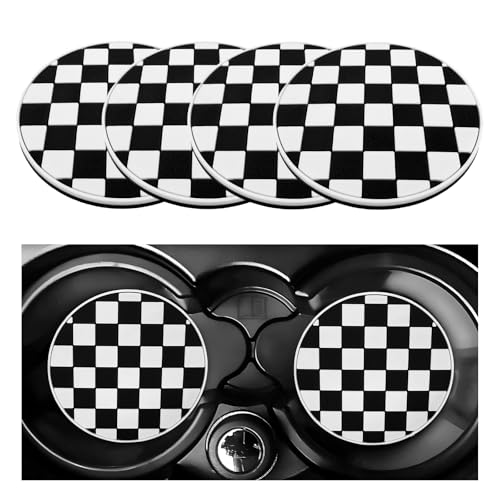 4 posavasos para automóvil, 2.76 pulgadas, antideslizantes,