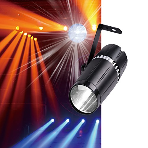 Luz LED de escenario pinspot - SENLAN 9W RGB 3 en 1 luz de h