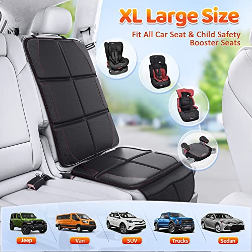 Gimars Protector de asiento de automóvil, 2 unidades, tela 6