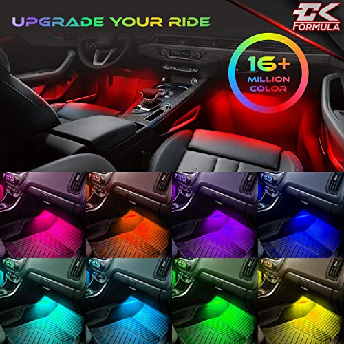 CK Formula Luces LED interiores, 16 millones de colores RGB,