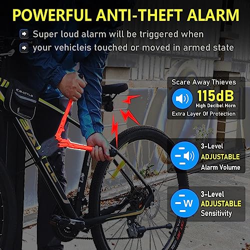 Luz trasera para bicicleta inteligente: luz trasera de freno