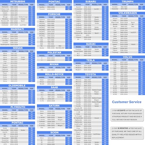Funda impermeable de 10 capas para automóvil para todo tipo