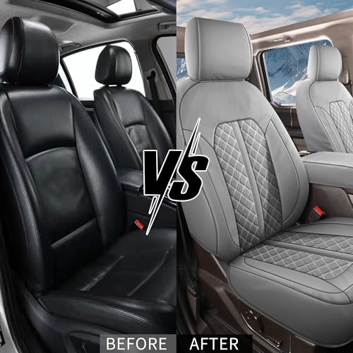 Tecoom Fundas de asiento delantero de automóvil para Silvera