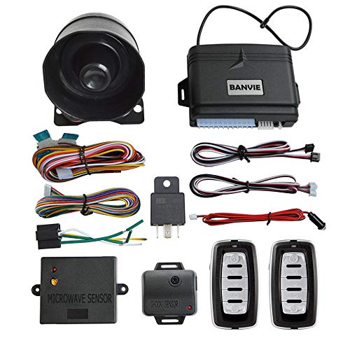 BANVIE Sistema de alarma para coche, sistemas de alarma anti