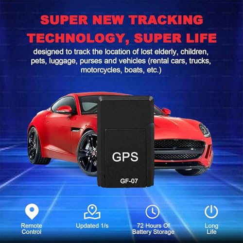 Rastreador GPS para vehículos sin suscripción, mini localiza