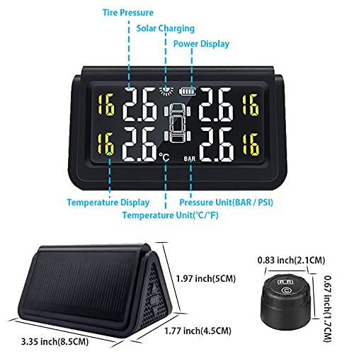 3T6B Sistema de monitoreo de presión de neumáticos para auto