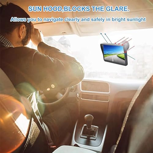 Navegador GPS para automóvil, camión GPS de pantalla táctil