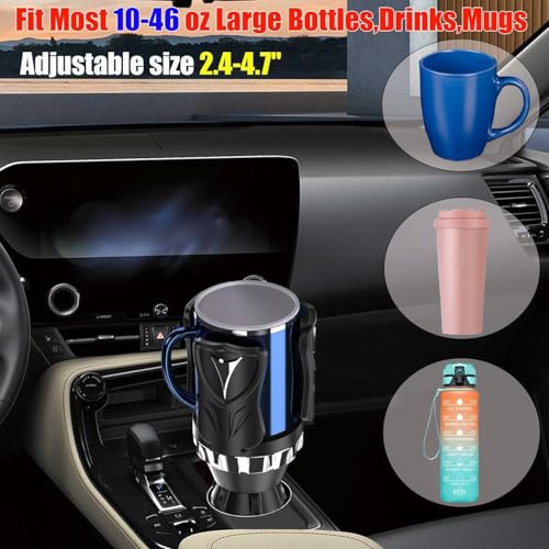 Expansor de portavasos para automóvil, organizador ajustable