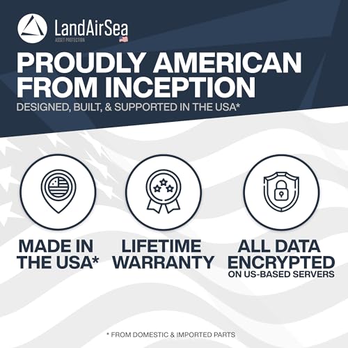 Rastreador GPS LandAirSea 54: fabricado en los Estados Unido