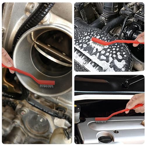 Juego de 9 cepillos para ruedas de automóvil, juego de limpi