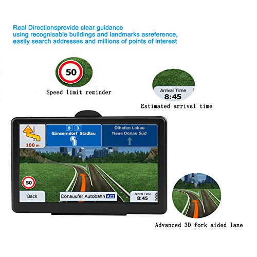 Navegación GPS del coche Navegación GPS para camión, RV y co