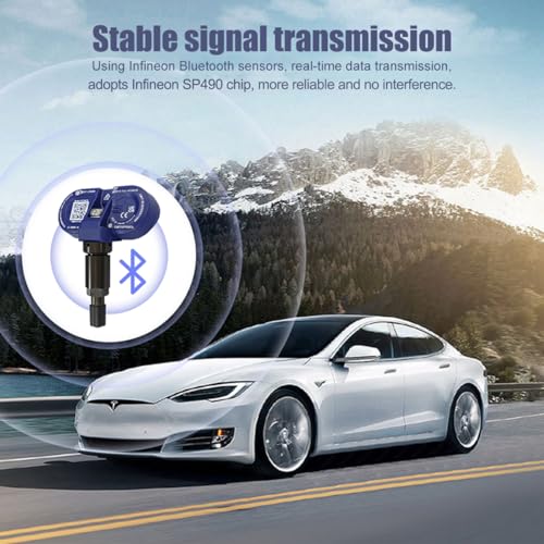 Tesla BLE - Sensor Bluetooth TPMS para monitor de presión de