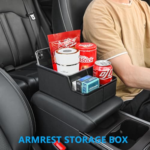 Organizador de almacenamiento de coche entre asientos, caja