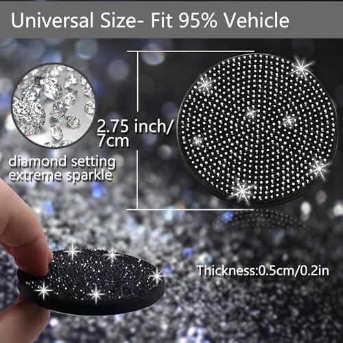 4 posavasos para auto, accesorios universales para el interi
