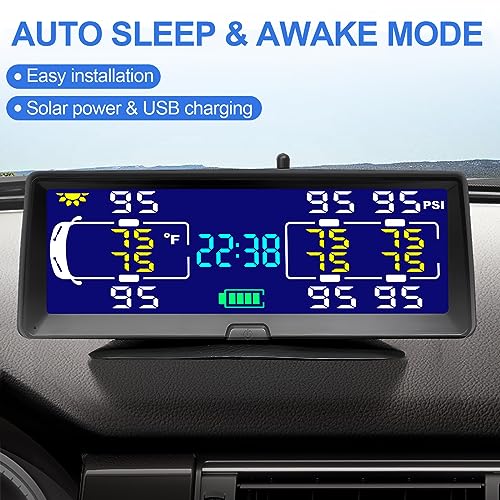 Hieha Sistema de monitoreo de presión de neumáticos para car