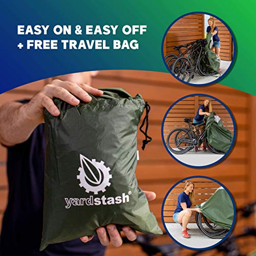 YardStash Funda para bicicleta, impermeable, para bicicleta
