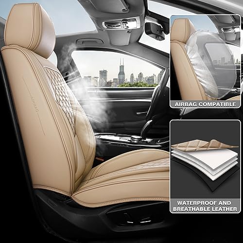 Fundas de asiento de automóvil de cuero de alta calidad, aju