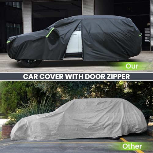 Sailnovo SUV Car Cover Waterproof All Weather,7 Layers Heavy