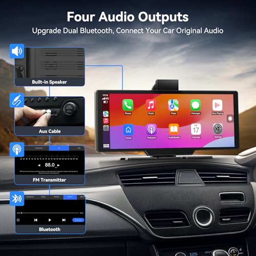 Pantalla táctil Carplay de 9 pulgadas con cámara de tablero