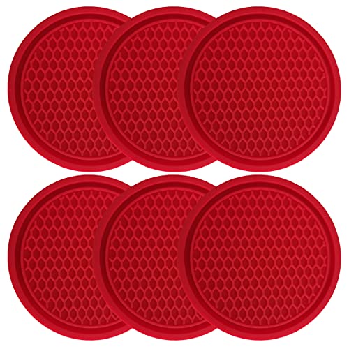 Portavasos para automóvil, paquete de 6 posavasos universale
