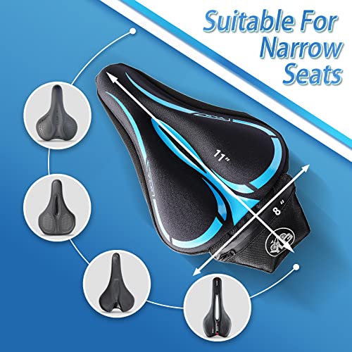 YLG Funda de asiento de bicicleta, espuma viscoelástica y ge