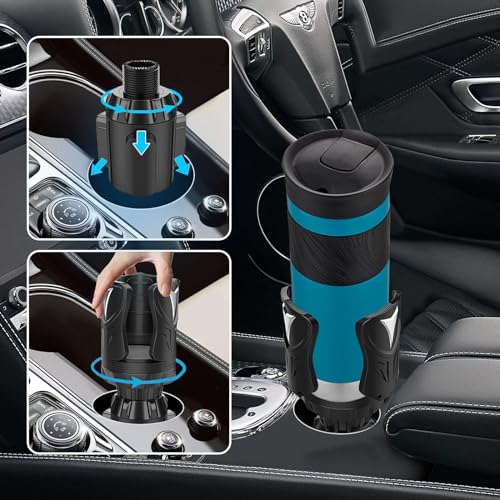 Expansor de portavasos ajustable para automóvil, desmontable