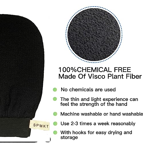 Guantes exfoliantes coreanos, 2 unidades, guantes exfoliante