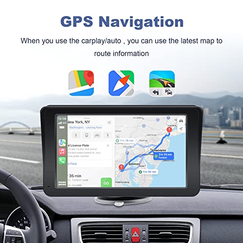 EZoneTronics Navegación GPS para todos los coches, pantalla