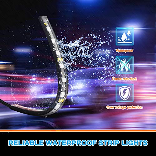 Luces interiores del coche, diseño 2 en 1 DC 12 V activadas