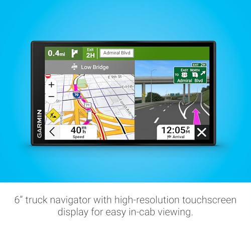 Garmin dezl OTR620 Navegador GPS para camión con pantalla tá