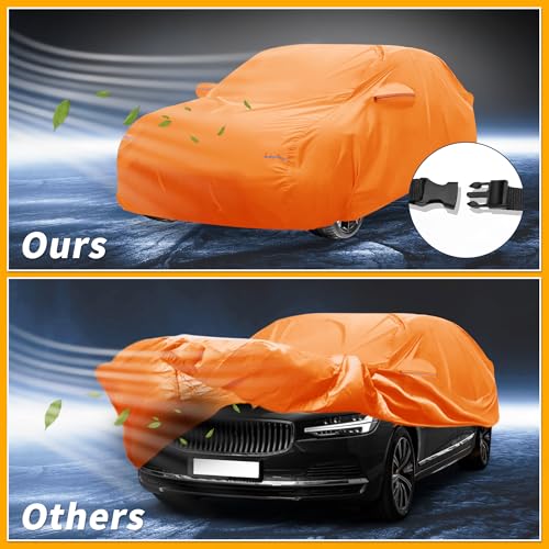 Cubierta de coche impermeable para todo tipo de clima, para
