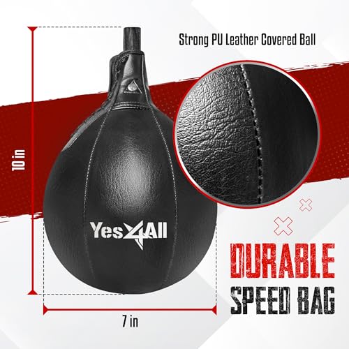 Yes4All Plataforma de bolsa de velocidad ajustable de 24 pul