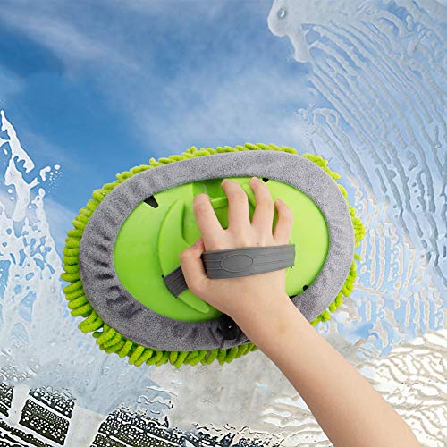 anngrowy - Kit de de microfibra de 62" para lavar el automóv