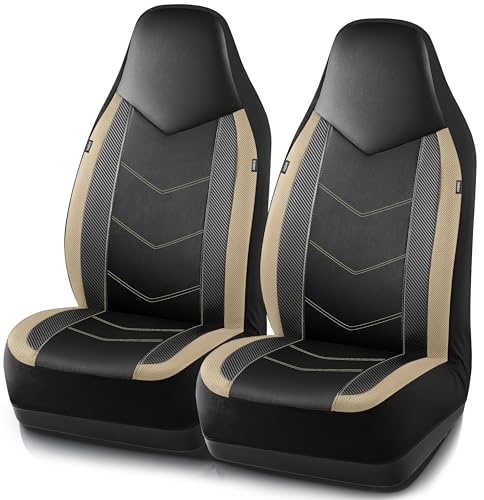 PIC AUTO Fundas de cuero para asiento de automóvil, diseño d