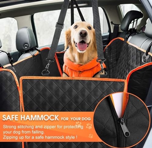 Funda de asiento de automóvil para perro, protector de asien