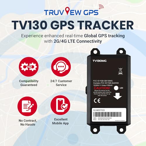 Truview TV130 - Rastreador GPS 4G con actualizaciones en viv