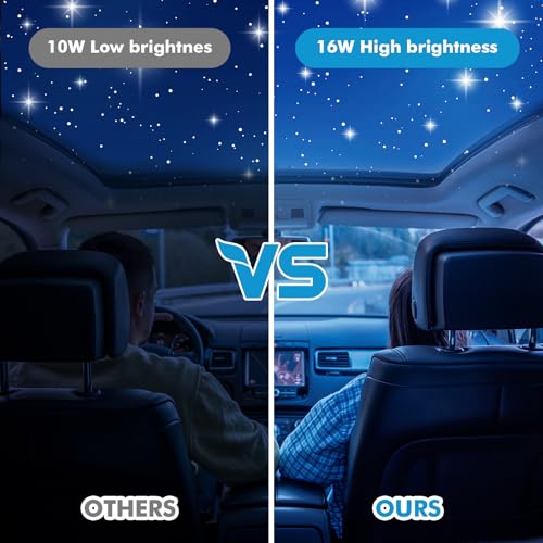 Meteor Twinkle Headliner - Kit de luces de estrella con 100