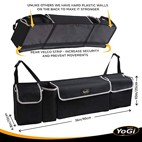 YoGi Prime Organizador y almacenamiento para maletero de aut